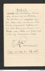 Seite 18, Tagebuch "Poysdorf II. | Grabung Lebzelter " (NHMW-PRAE-BBB-26)